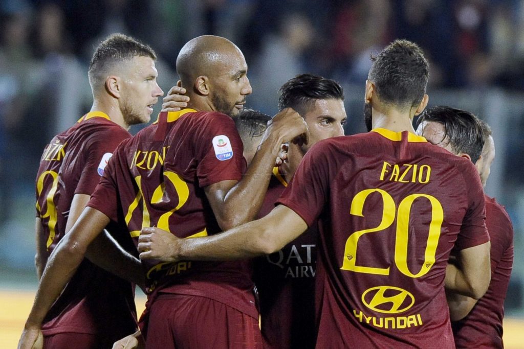 NZONZI DOPO GOL EMPOLI ROMA 0 a 2