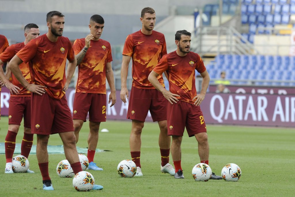 Cristante Mancini Dzeko Florenzi