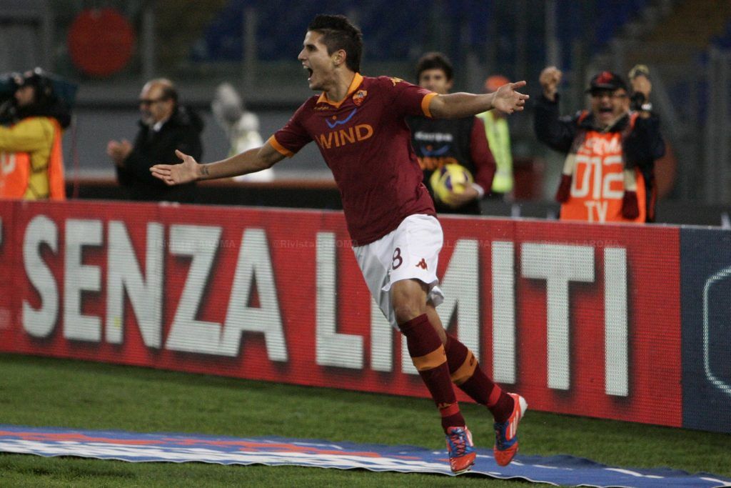 LAMELA DOPO GOL Roma Udinese 28.10.2012 2 red