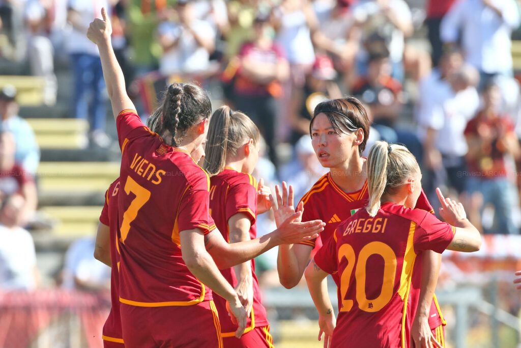 FEMMINILE. Fiorentina-Roma 0-1: con Giugliano la Roma vince ancora 1 2023 10 11 roma Vorskla FEMMINILE Champions 5