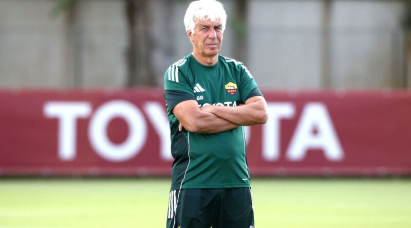 2025-10-01 allenamento trigoria GASPERINI