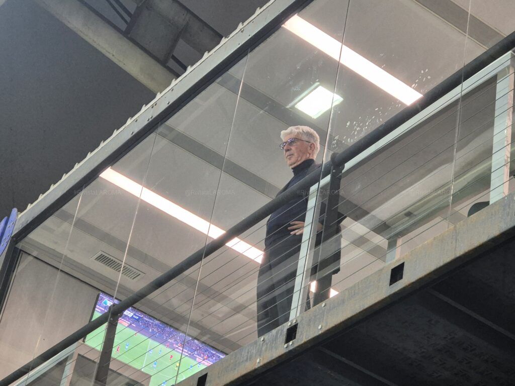 2025-11-30 ROMA-NAPOLI gasperini tribuna