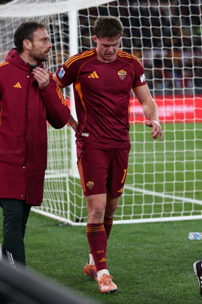 2026-01-10 ROMA-SASSUOLO ferguson infortunio